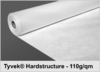 10 lfm.Tyvek® 1082D Hardstructure, 105g/qm,Rollenbreite 154cm, weiß