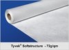 100 lfm. Tyvek® 1473R Softstructure, 72g/qm, weiß